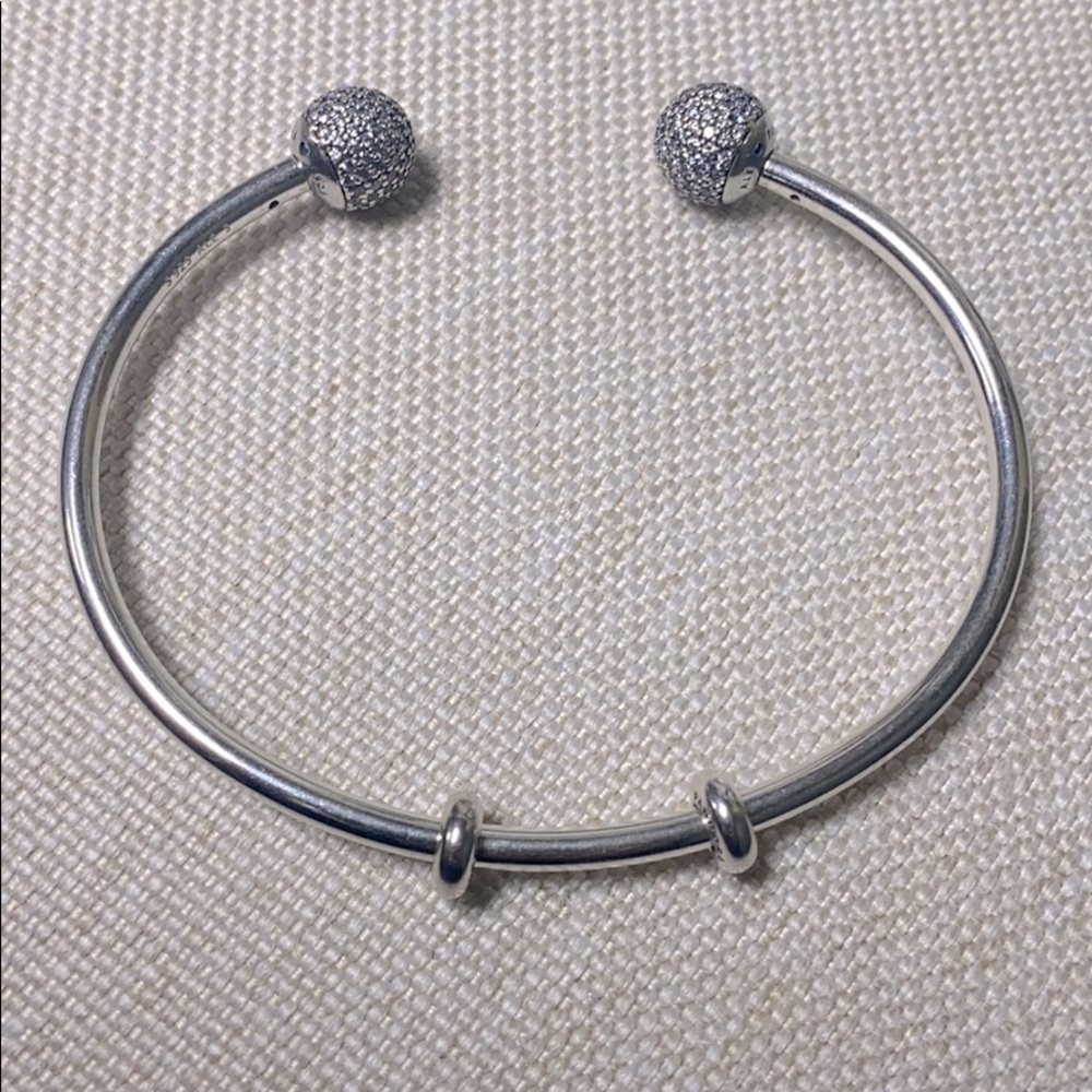 🔥 PANDORA 🔥 Sparkling Open Clasp Bracelet